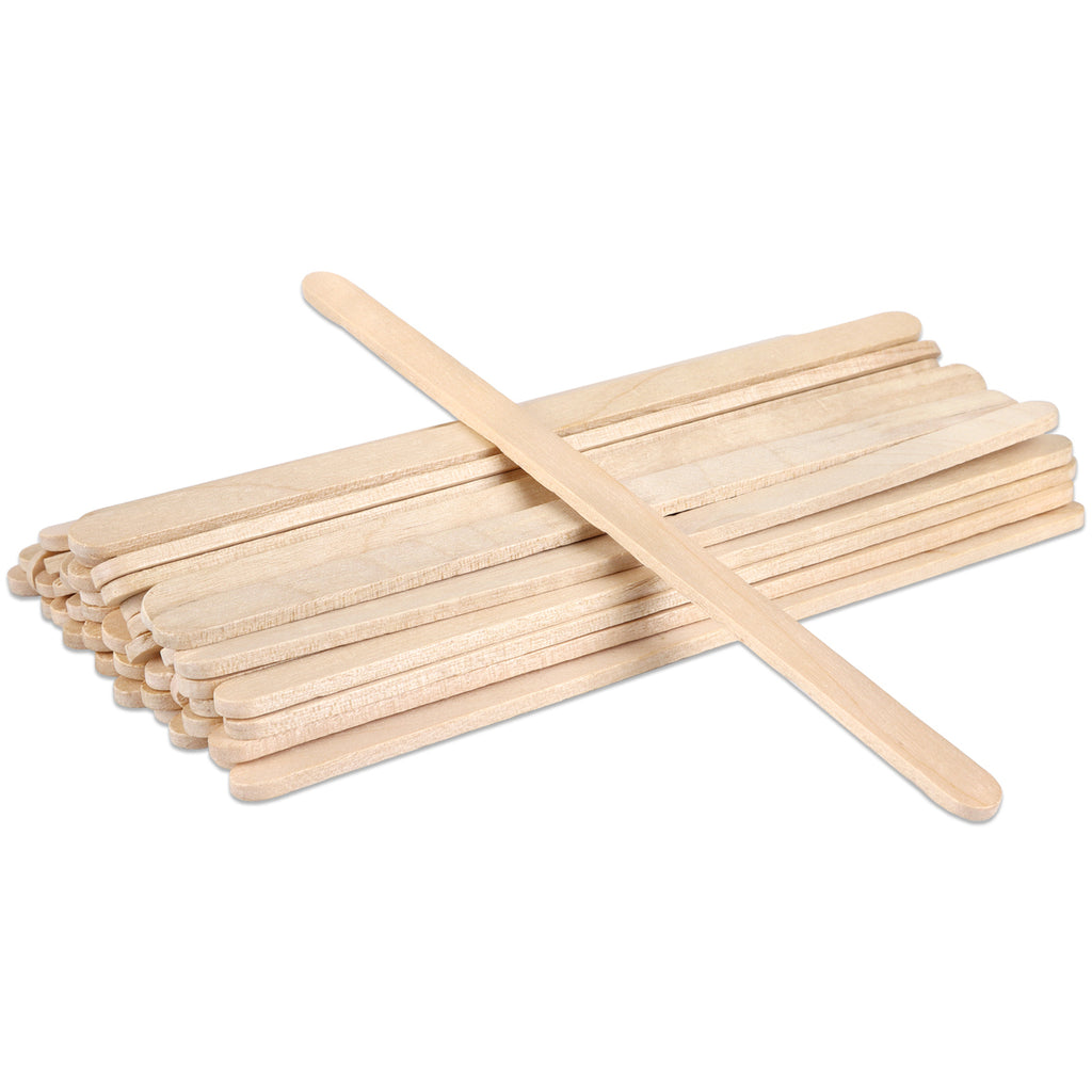 Large Wax Sticks, Wood Waxing Craft Sticks Spatulas Kuwait