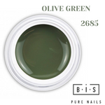 UV/LED Color gel for nail modeling & extensions 5 ml, OLIVE GREEN 2685, final sale!