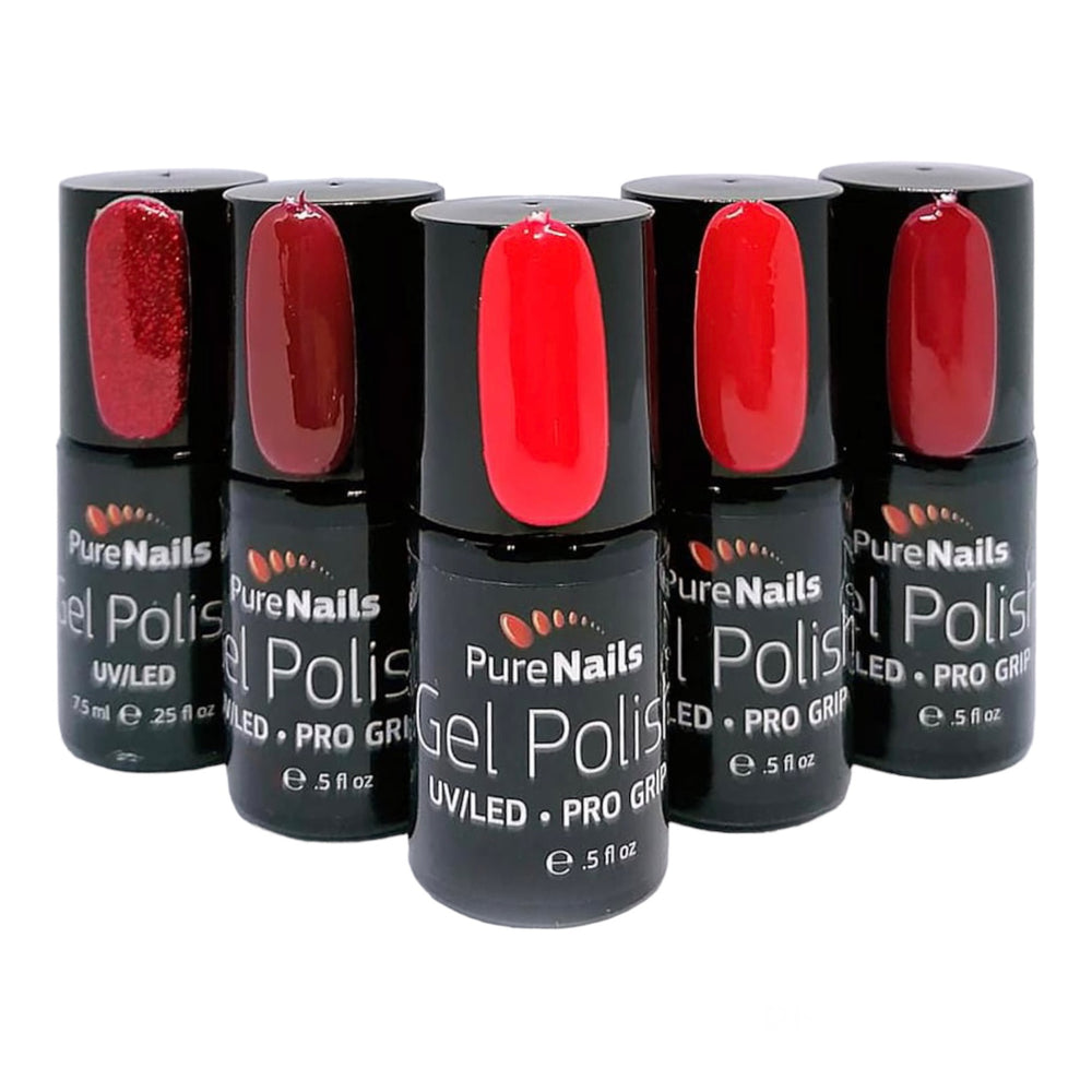 BIS Pure Nails UV/LED gēla laka 7.5 ml, ELECTRO RED E90