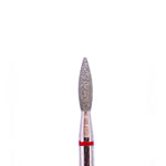 DIAMOND bit for manicure and pedicure FLAME (red) 243