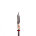 DIAMOND bit for manicure and pedicure FLAME (red) 243