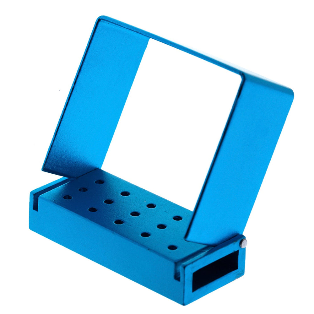 Nail Drill Bit metal holder B004, BLUE