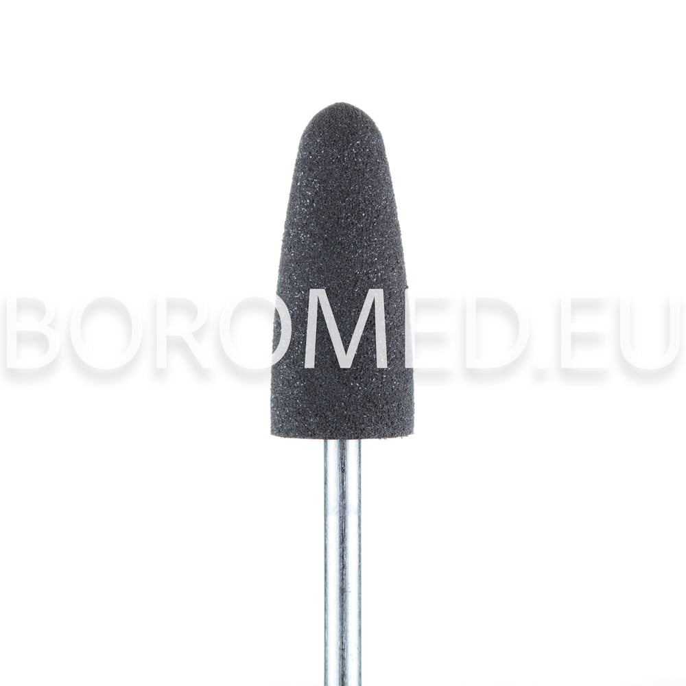 POLISHING bit for manicure and pedicure P1 Big rounded CONE Black