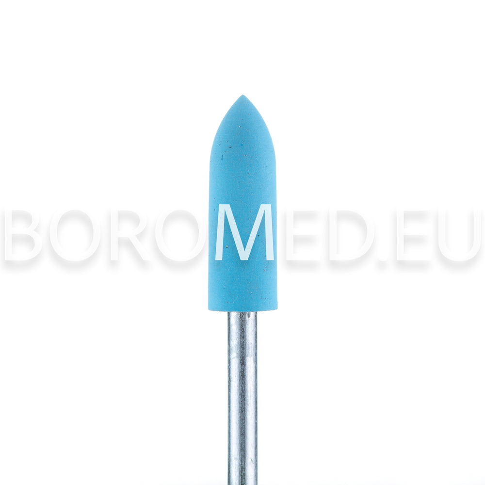 POLISHING bit for manicure and pedicure P47 Rounded CYLINDER Blue