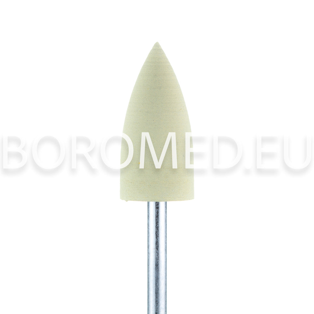 POLISHING bit for manicure and pedicure P28 Middle Sharp CONE Ivory