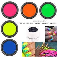 UV/LED color gel for nail extension & modeling NEON Yellow, final sale!