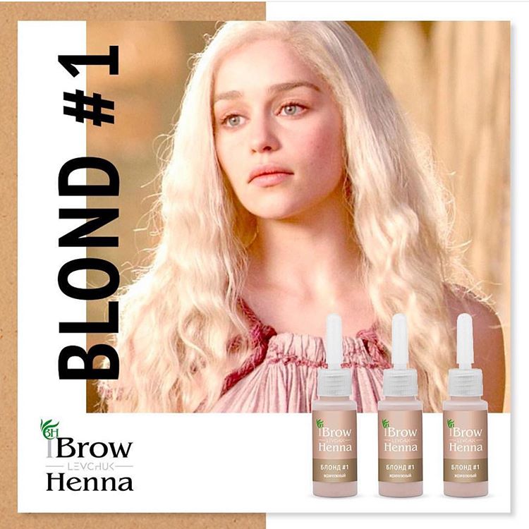 Brow Xenna® Lash&Brow Henna, vial BLOND No1
