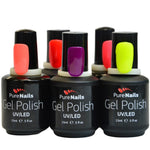 BIS Pure Nails UV/LED gēla laka 15 ml, 16 NEON RED