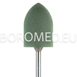 POLISHING bit for manicure and pedicure SK7 Silicone with diamond filling Green