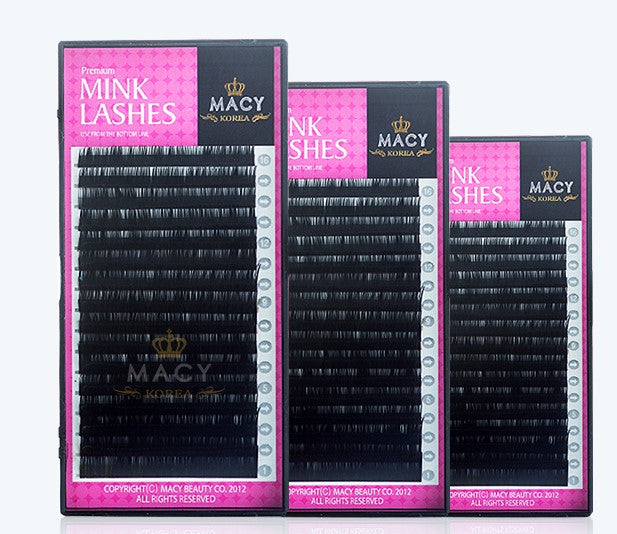 Macy Mink eyelash extension Lash 16 lines 8-0.20-C, final sale!