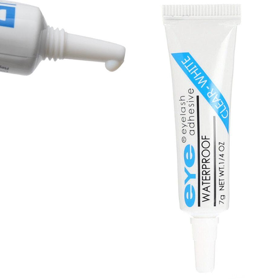 PRO Eye adhesive for flare & cluster lashes waterproof 7g, CLEAR WHITE