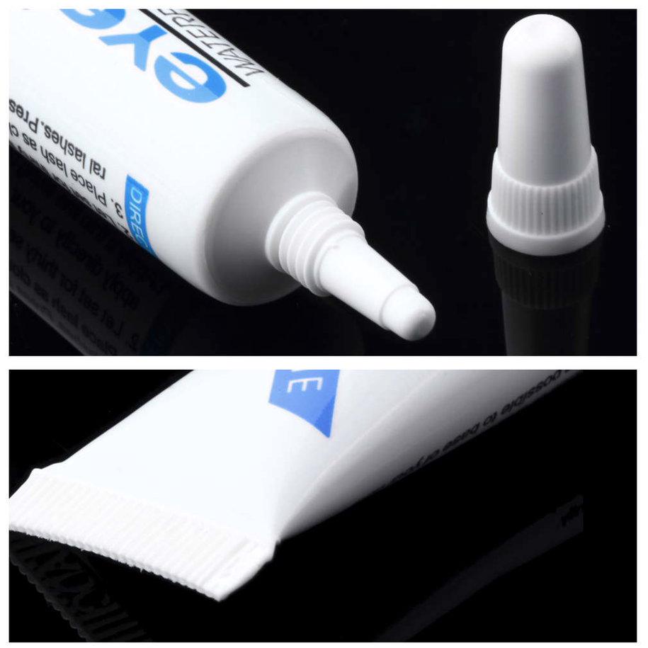 PRO Eye adhesive for flare & cluster lashes waterproof 7g, CLEAR WHITE