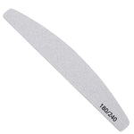 PRO nail file for mainure and pedicure HALFMOON, 150/150
