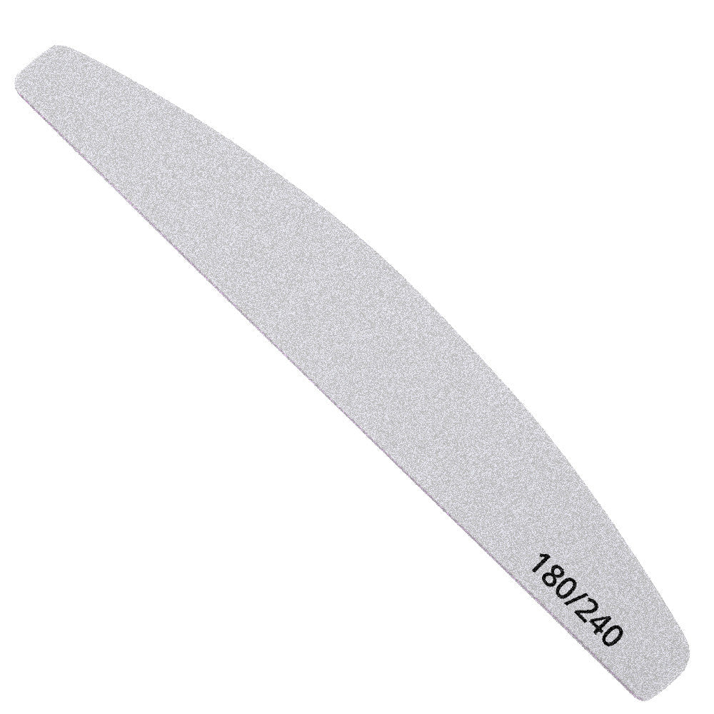 PRO nail file for mainure and pedicure HALFMOON, 180/180