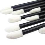 BIS Pure Lash lint free brush applicators, BLACK