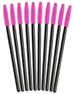 Silicone mascara brush for lashes & brows, round