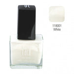 GlamLac gel effect nail lacquer polish 15 ml, 118001 WHITE