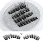 Magnetic eyelashes reusable, 4 pieces/2 pair