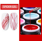 SPIDER gel for nail design RED, 5 ml