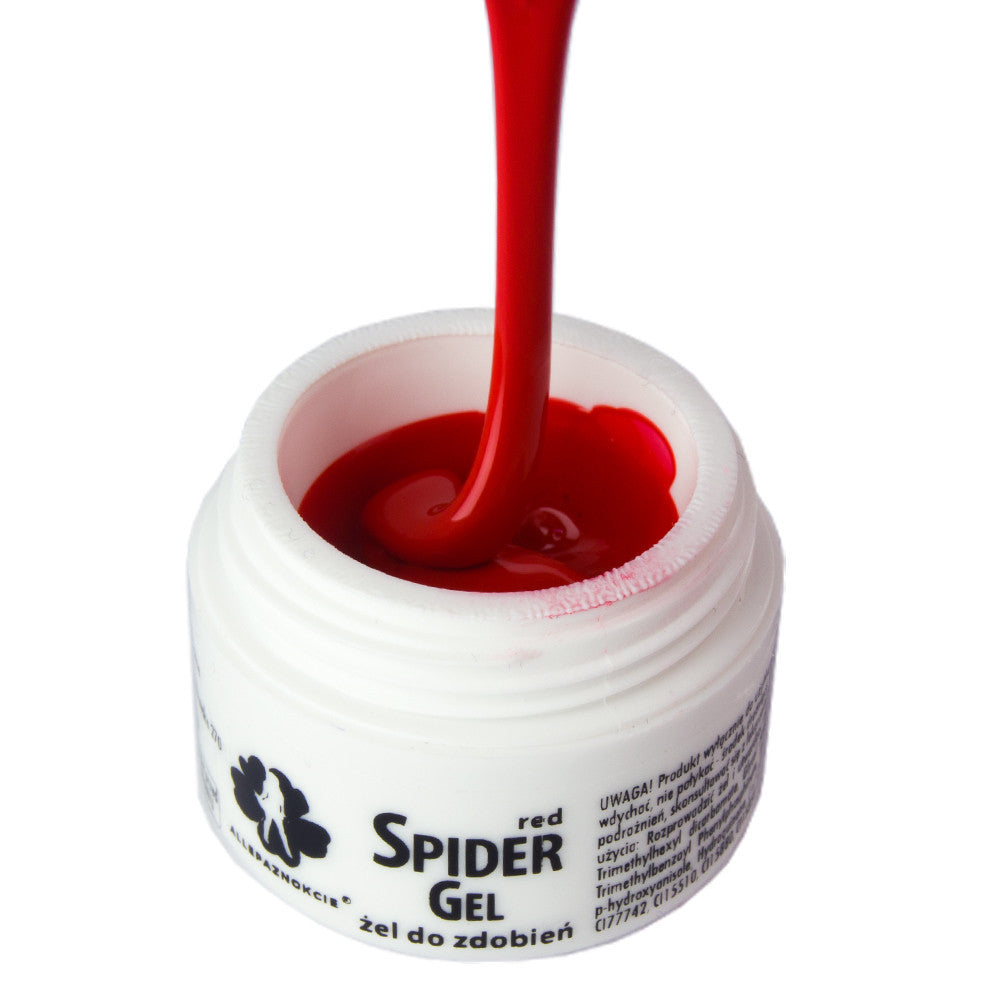 SPIDER Gels nagu dizainam RED, 5 ml
