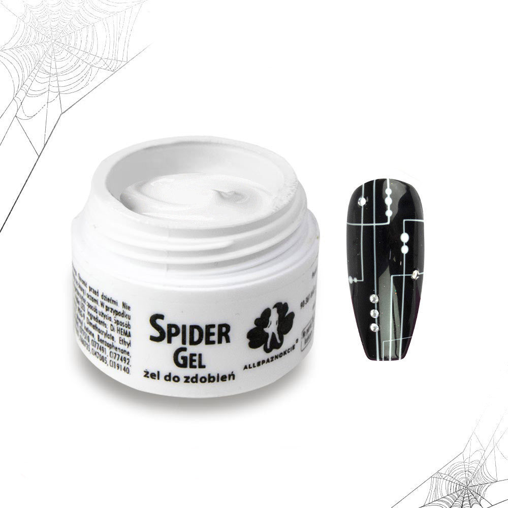 SPIDER Gels nagu dizainam WHITE, 5 ml