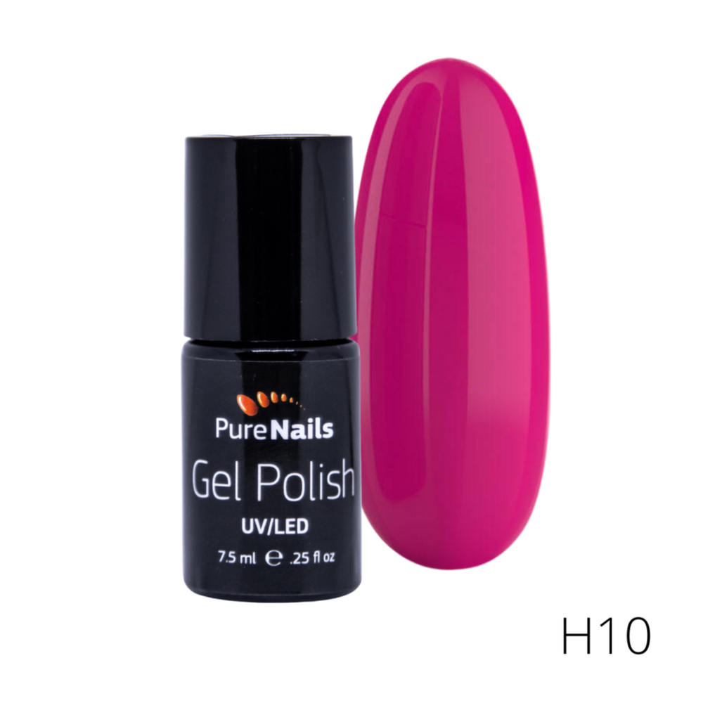 BIS Pure Nails UV/LED gēla laka 7.5 ml, HEMAfree, KINKY PINK H10