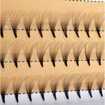 10D VOLUME cluster eyelashes premade fans 0.07/8 mm, closing sale!