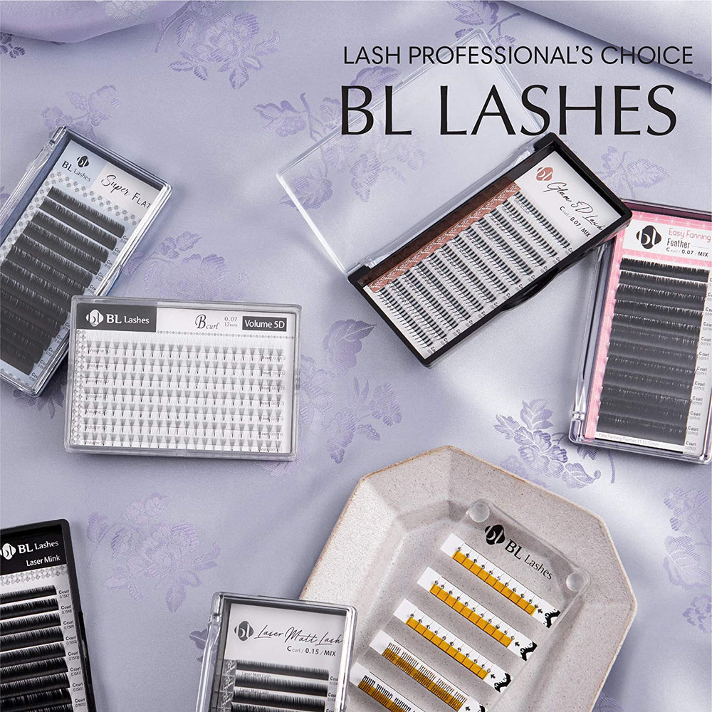 BL Lashes Mink eyelash extensions ONE SIZE - J - 0.25, FINAL SALE