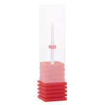 Ceramic nail file bit for manicure and pedicure, red FLAME