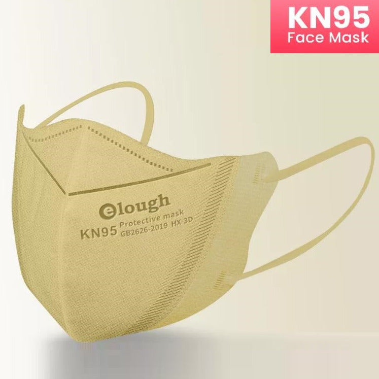 FACE ergonomically fitting mask respirator KN95, SKIN TONE