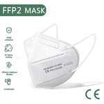 Medicīniskā sejas maska respirators FFP2 BALTS, 10 gab
