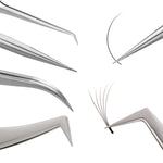 Genuine VETUS ST-11 tweezers for eyelash extensions, SILVER