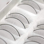 Lashes for eyelash extension practice, 10 pairs/20 piece