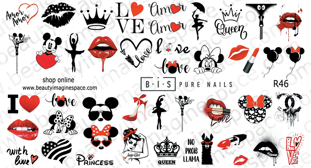 Heart Nail Stickers, Jelly Style Heart Nail Art, Heart Nail Decals, Ka –  TOMONI NAIL ART