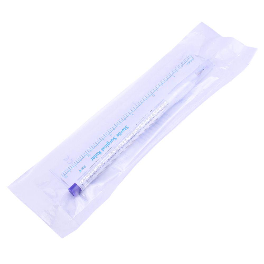 Skin Tracking Ruler Double sided Surgical Skin Marker + Ruler by TONDAUS, blue – BEAUTY ...
