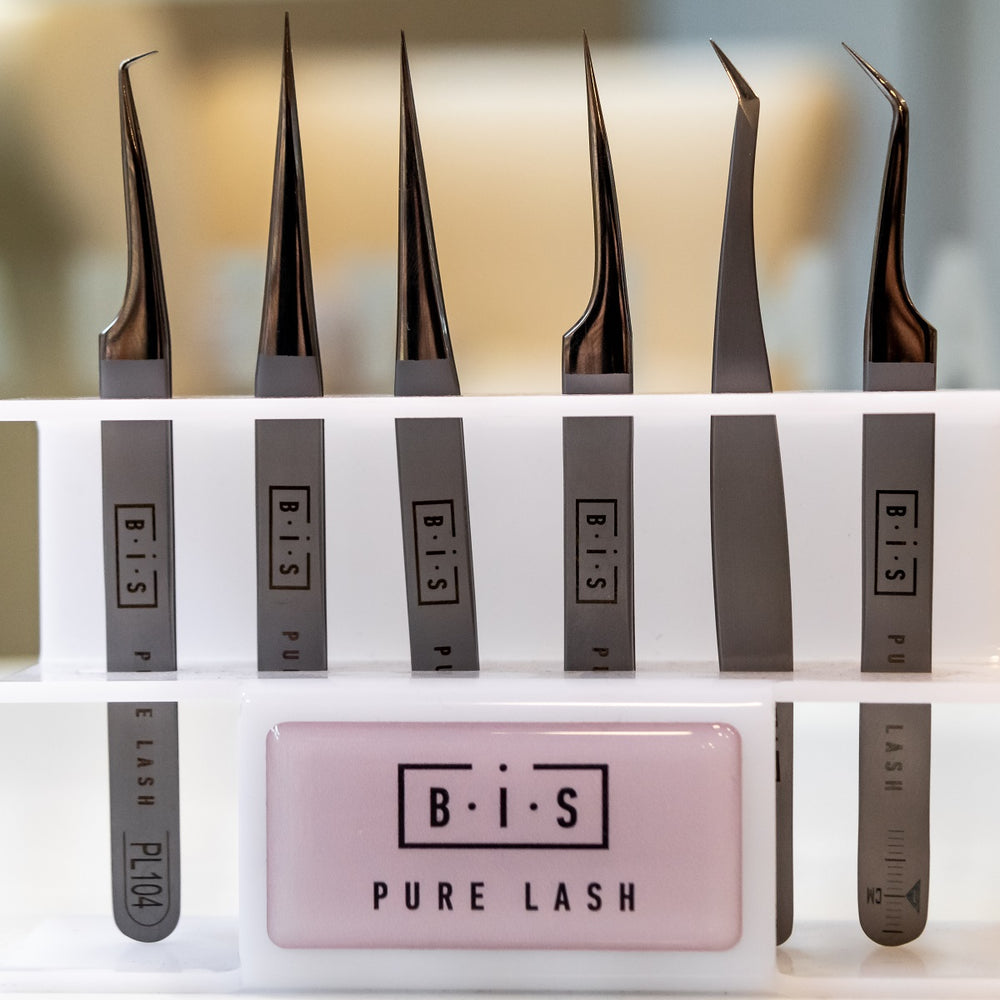 BIS Pure Lash 3D+ Volume 45° Tweezers for eyelash extensions, PL105