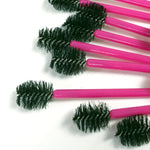 Disposable mascara brushes for lash & brow, SPHERE short headed