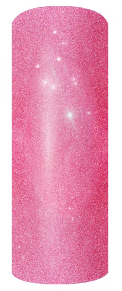 BIS Pure Nails UV/LED gel polish 15 ml, 6007 PINK GLITTER