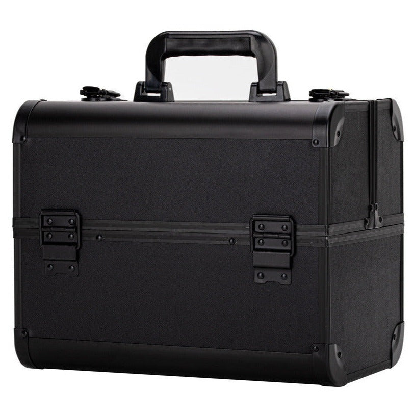 Beauty suitcase M2 size, TOTALLY BLACK