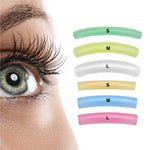 Silicone pad for eyelash lamination right & left eye SET, 16 pieces/ 8 pairs