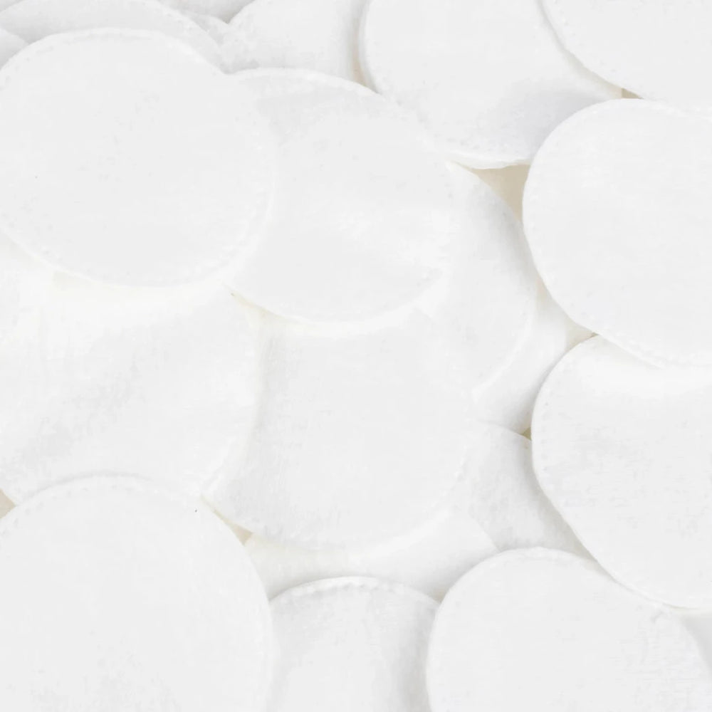 Cotton cosmetic pads round, 150 pieces