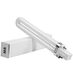 UV nail lamp replacement bulb 9W 365 mm, W or L type