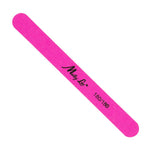 PRO nail file pink wooden slim STRAIGHT by MollyLac, 180/180
