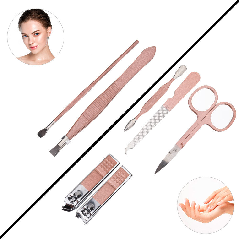 Manicure, pedicure & face beauty SET, 7 tools