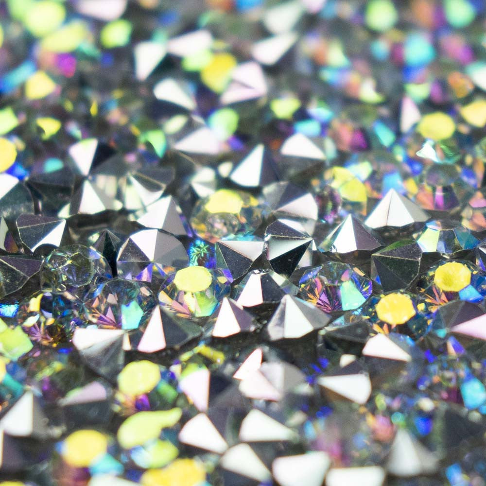Dimantu paliktnis silikona, hologrāfiski KRISTĀLI