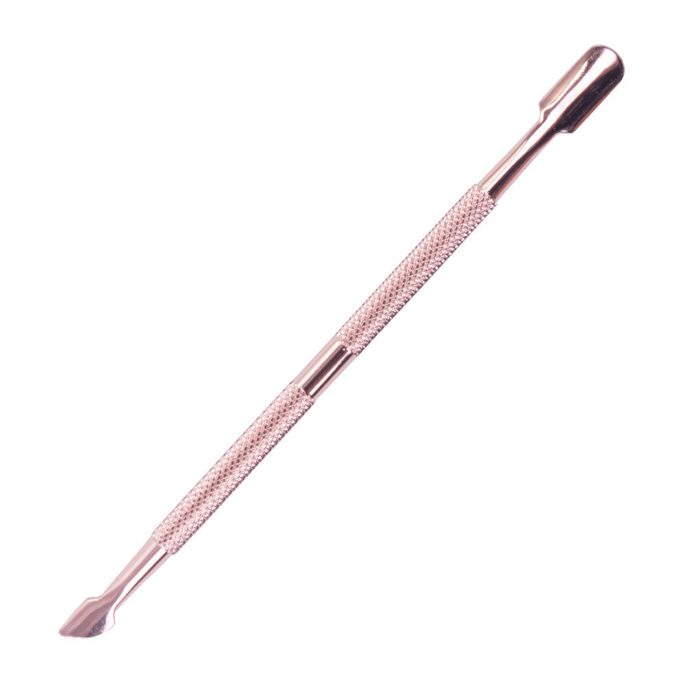 Nail pusher for manicure & pedicure silver, black or rose gold