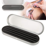 Organizer case for eyelash extensions tweezers, 4 slots