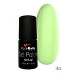 BIS Pure Nails ONE STEP gel polish 7.5 ml, SPRING GREEN 34