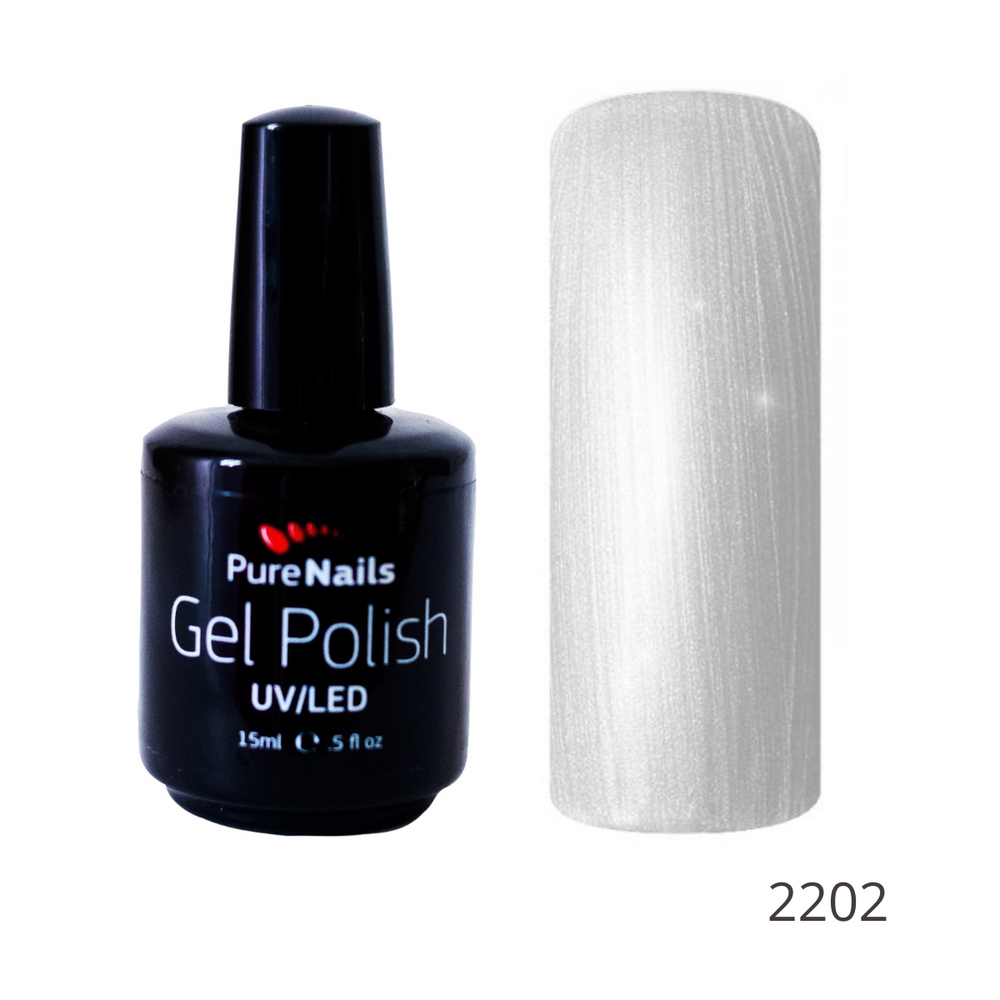 BIS Pure Nails gel polish 15 ml, 2202 Grey