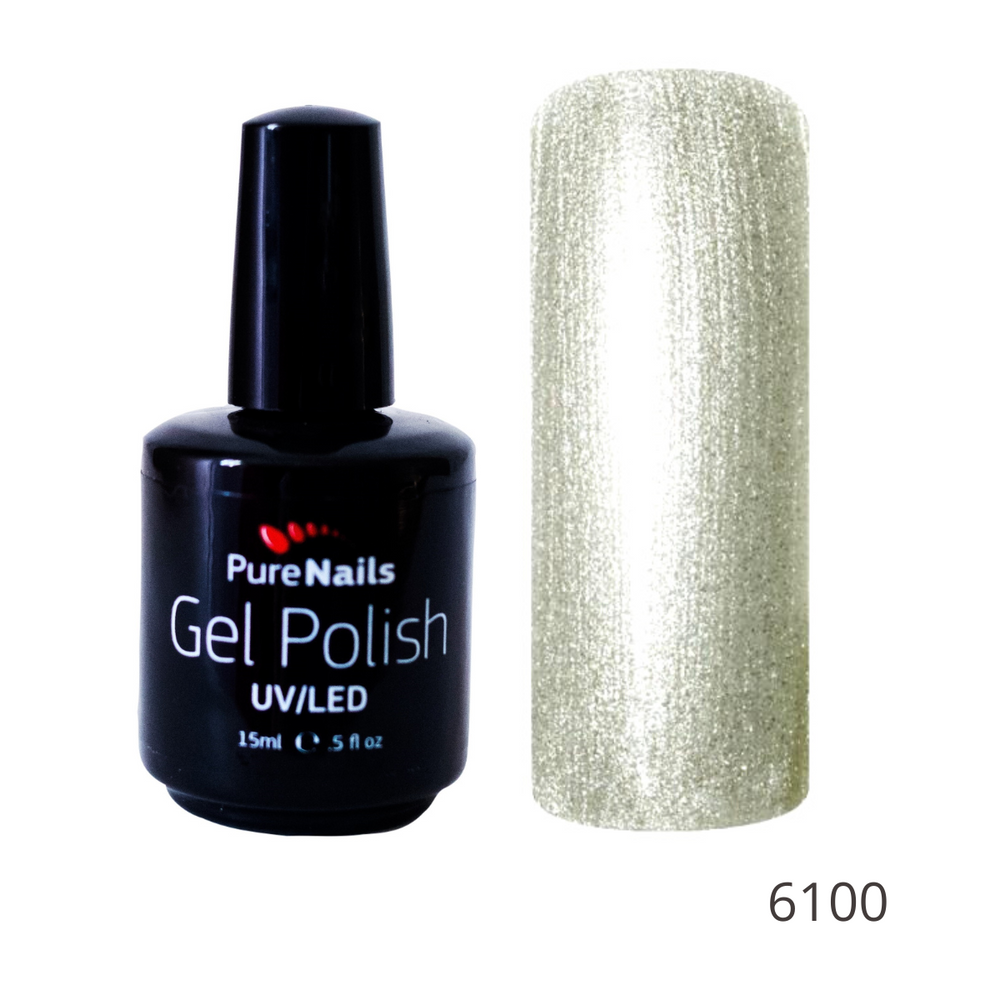 BIS Pure Nails UV/LED gēla laka 15 ml, 6100 Warm Pearl